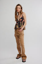 Load image into Gallery viewer, Free People Tillie Babydoll Top/Black Combo