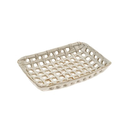 Porcelain Basket Tray S
