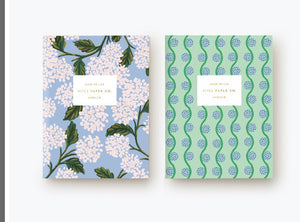 Pair of 2 Hydrangea Pocket Notebook