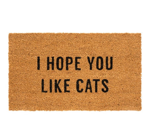 Hope you like Cats Doormat
