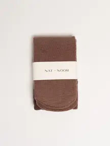 Nat&Noor Cozy Sock Mauve