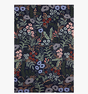 Rifle Paper x Loloi Joie Collection Tapestry Navy