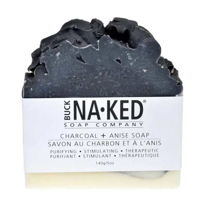 Buck Naked Charcoal & Anise Soap