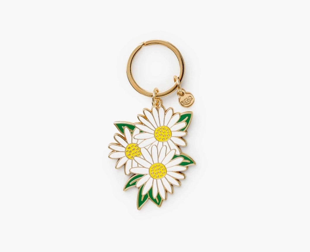 Rifle Paper Daisy’s  Enamel Keychain