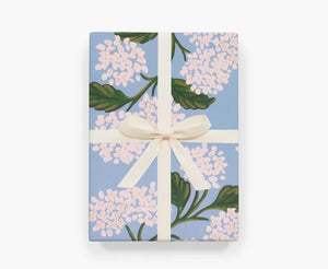 Hydrangea Wrapping Sheets Roll of 3