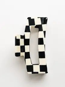 Nat & Noor Black & White Checker