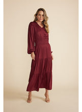 Load image into Gallery viewer, Mink Pink Elvina Tiered Midi Dress