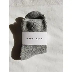 Le Bon Shoppe Cloud Socks Heather Grey