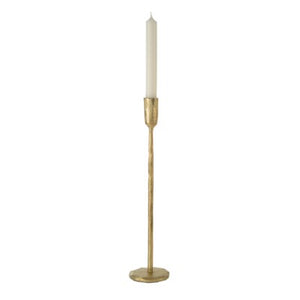 Luna Forged Candlestick L Gold