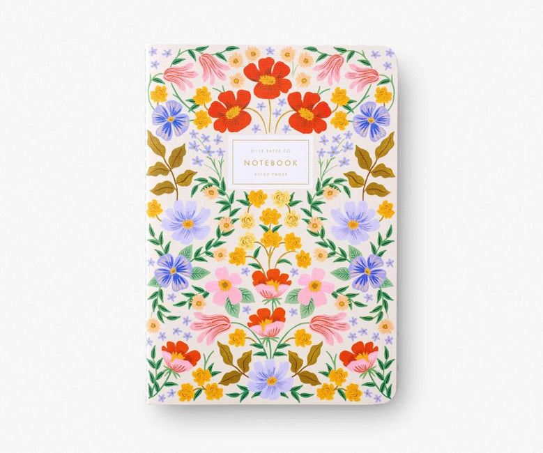 Rifle Paper Assorted Set of 3 Bramble Notebook