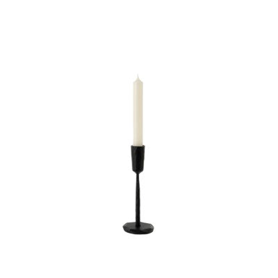 Luna Forged Candle Sticks Black