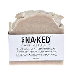 Buck Naked Rhassoul Clay Shampoo Bar
