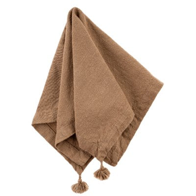 Tassel Napkins Terracotta