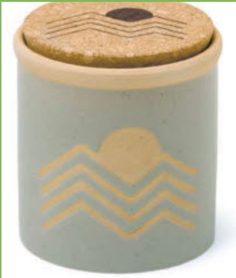 Paddywax Dune Sage Green Ceramic Vessel