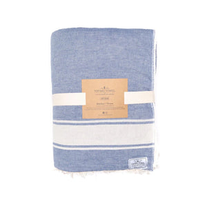 Tofino Towel Co The Journey Throw /Sky Blue