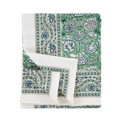 Poise Block Print Table Cloth