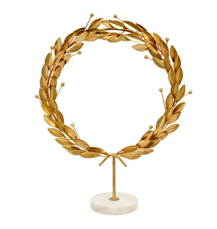 Grecian Wreath on Stand