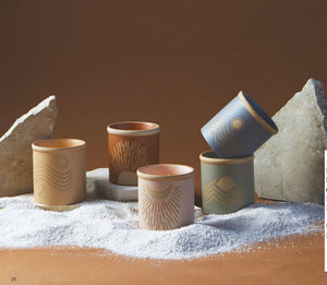 Paddywax Dune Light Pink Ceramic Vessel