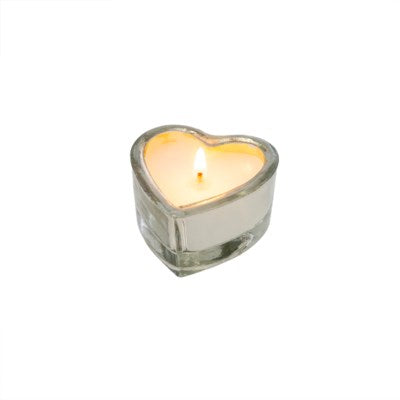 Sweetheart Candle S Silver Orange Blossom