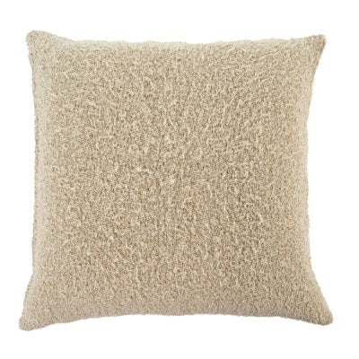 Sherpa Linen Pillow 24x24