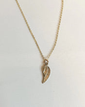 Load image into Gallery viewer, Raquel Rosalie Wing Pendant Necklace Sterling Silver