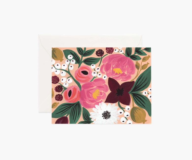 Rifle Paper Vintage Blossom Peach Card