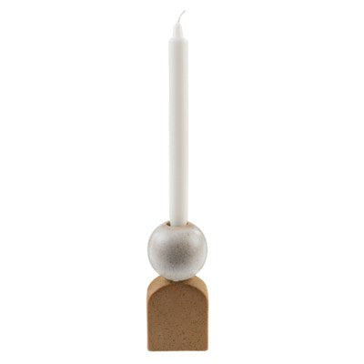 Sandy Clay Candle Holder S