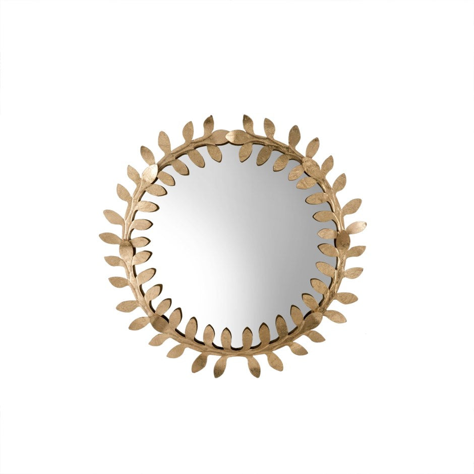 Gold Mirror Round