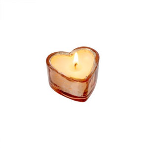 Sweetheart Candles S Rose Gold