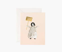 Load image into Gallery viewer, Welcome Penguin Card