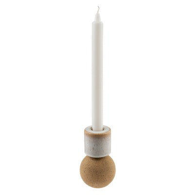 Sandy Clay Candle Holder S