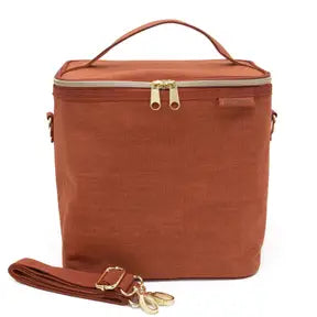 So Young Linen Rust Poche