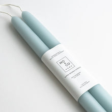 Load image into Gallery viewer, Mo&amp;Co Dipped Candles Powder Blue