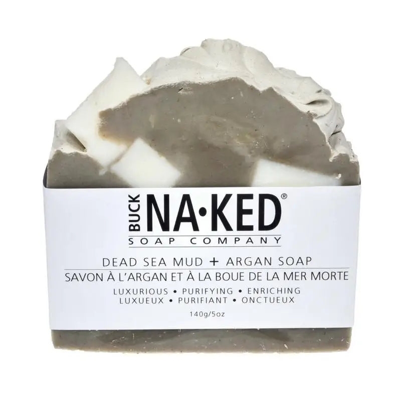 Buck Naked Dead Sea Mud & Argan Soap - 140g/5oz