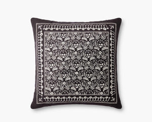 Trellis Embroidered Pillow
