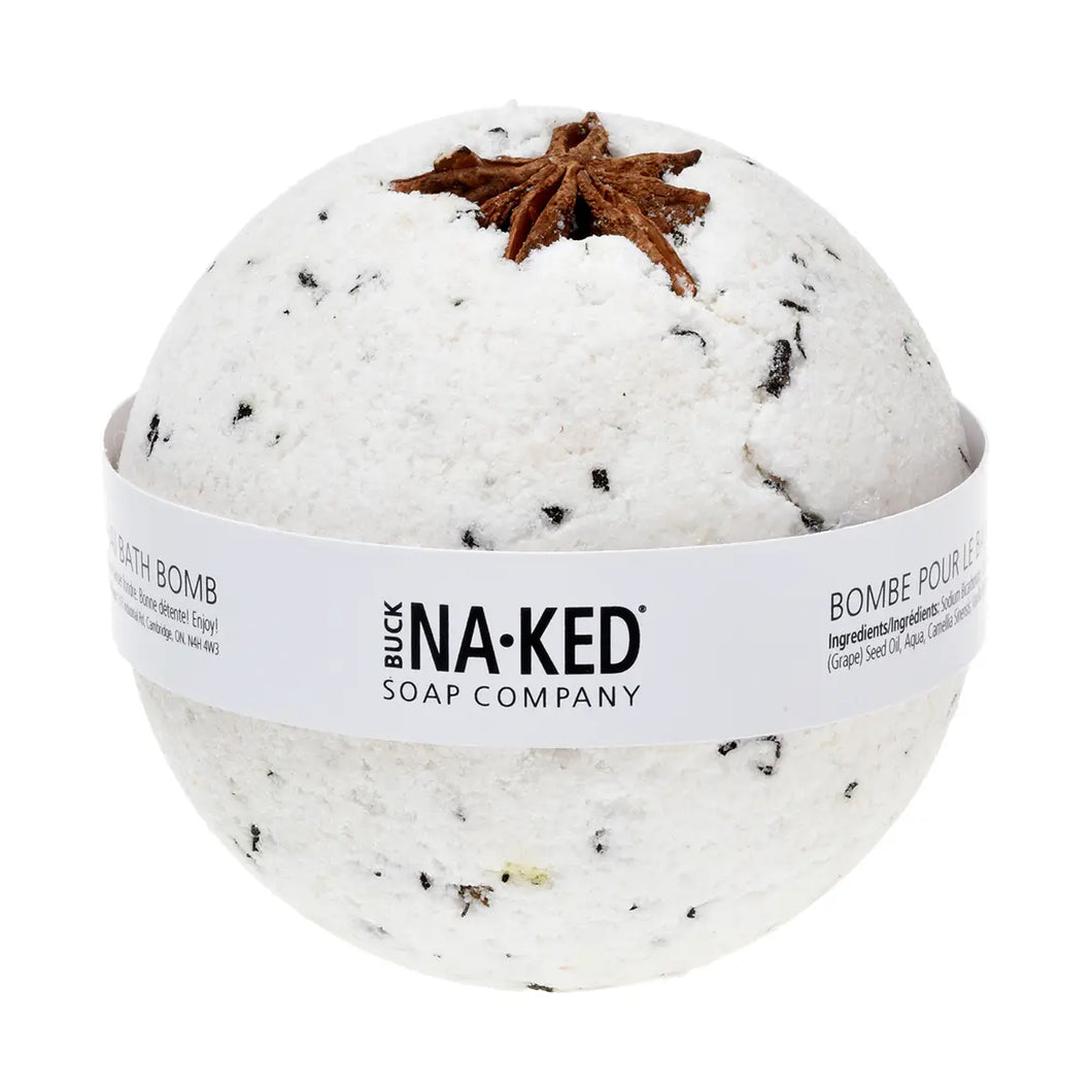 Buck Naked Vanilla Chai Bath Bomb