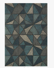 Load image into Gallery viewer, Gemology Collection Teal/Grey Justina x Loloi