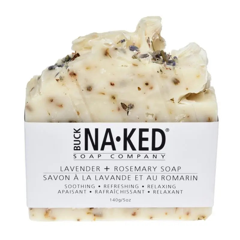 Buck Naked Lavender& Rosemary Soap