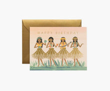 Load image into Gallery viewer, Hula Birthday Card