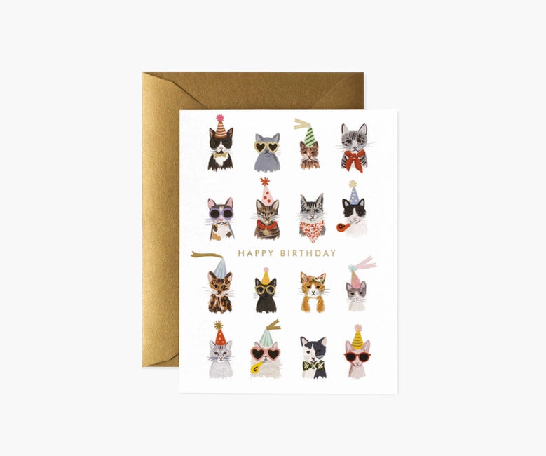 Rifle Paper Cook Cats Birthday Card
