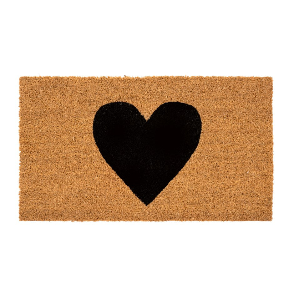 Black Heart Doormat 🖤